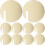 Water Bottle Identifier Drink Tags Golden Acrylic 30pcs 8