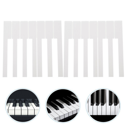 52pcs Replacement Piano Keys White Keyboard For Musicians 1