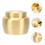 Copper Canisters Airtight Storage Jars Desktop Decor 1pc 2