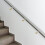 2 Pcs Staircase Handrail Bracket Support Brackets For Indoor Stairs 11