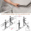 2 Pcs Staircase Handrail Bracket Support Brackets For Indoor Stairs 7