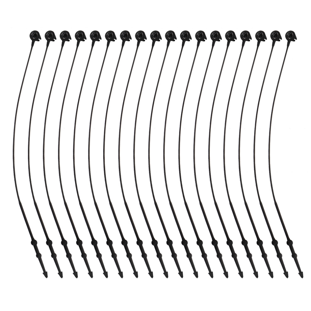 5000 Pcs Plastic Tag Fastener Price Fasteners Black Security Loop 3162458304516