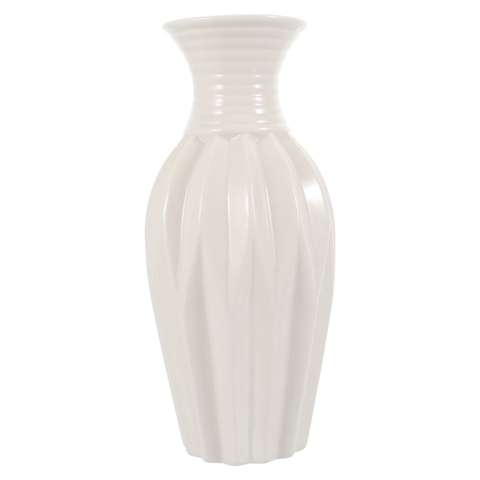 Blossom Indoor White Ceramic Vase Home Decor Office-image-OPC-PK8DP2Q-NEW