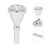 Reachise Silver Brass Professional Tuba Replacement Trombone 5