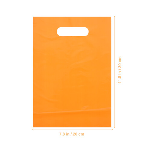 100pcs Die Cut Retail Shopping Bags With Handle 1