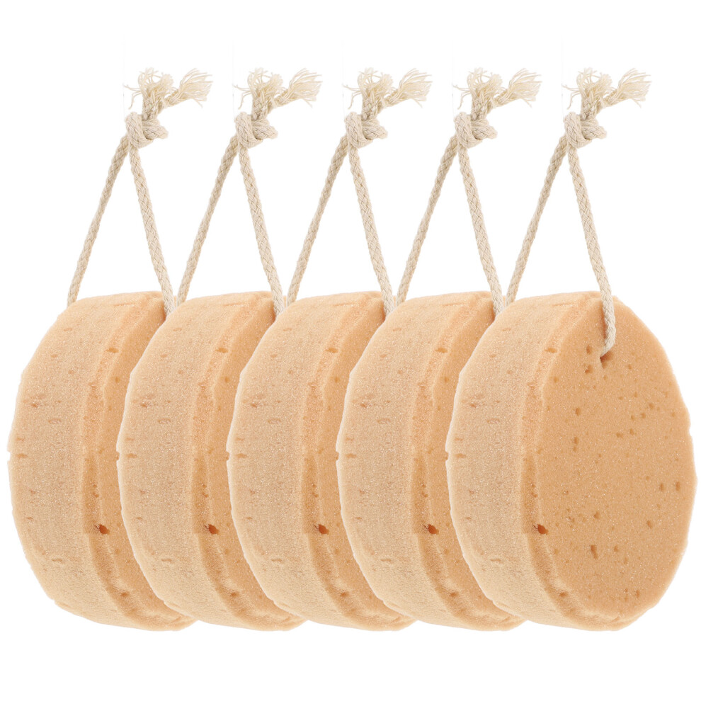 Iplusmile 5 Pcs Exfoliating Foam Sponge Bath Miss For Shower Sponges Adults