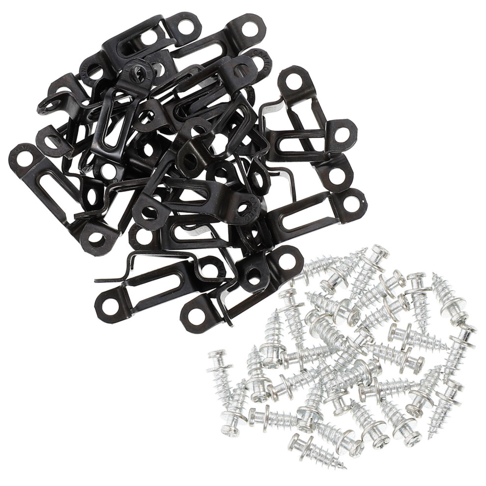 30 Sets Cabinet Connectors Furniture Hardware Metal Assembly Fittings 3162458335886