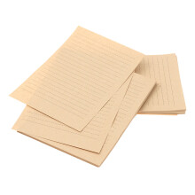 200pcs Aged Paper For Printing Khaki Color For Crafting
