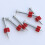 Nail Wall Fastening Tool 100pcs Plastic 11