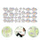 Bird Safety Decals Static Window Stickers Home Owners Use 7
