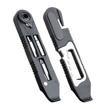 2 Pièces Outil Démontage Pro Acier Fibre Noir