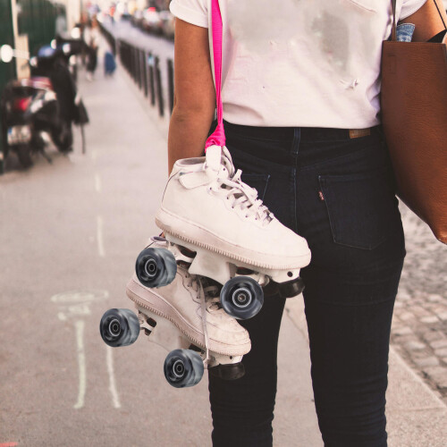 Roller Skating Wheels For Skaters On Street And Sidewalk 2