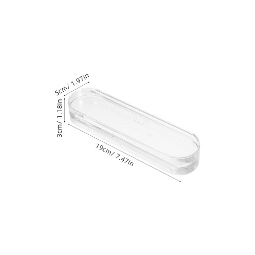 Transparent Tailor Clapper for Sewing Fabric Weights and Pressing 1