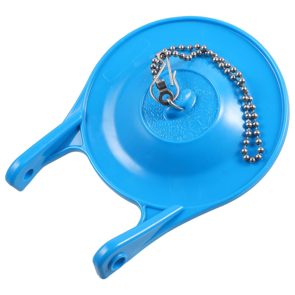 Toilet Tank Ball Rubber Flapper Sky-Blue 1Pcs 3162458327423
