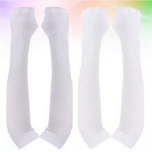 4 Pcs Men And Women Ice Silk Sunscreen Sleeves Uv Protection Arm