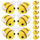 24pcs Felt Charm Pendant Diy Insect Decoration 7