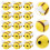 24pcs Felt Charm Pendant Diy Insect Decoration 3