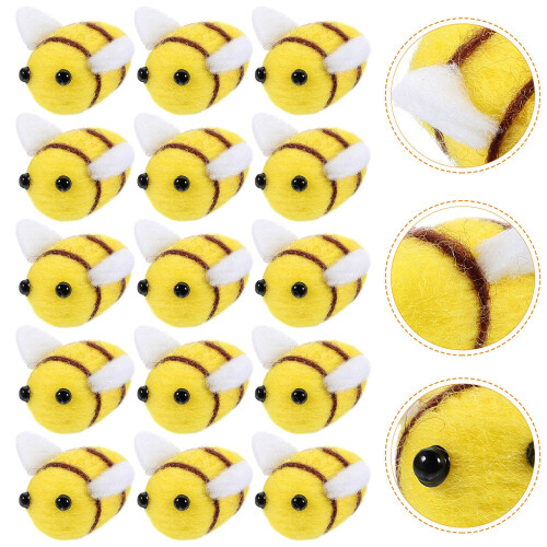 24pcs Felt Charm Pendant Diy Insect Decoration 2