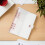 Loose-Leaf Book Student Journal Notebook Folder Binder Clear Notepad 5