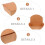 20pcs Pizza Boxes Brown Paper Waterproof For Pizza Box 9