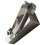 Stainless Food Scoop Silver Ergonomically Designed Handle 1pcs 6