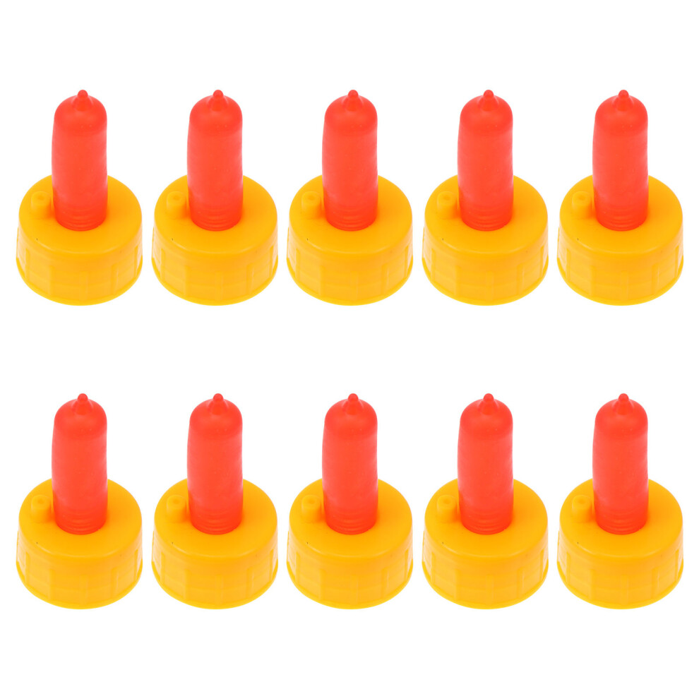 10Pcs Lamb Feeding Nipples Silicone Sheep Animal Nursing Bottle Vaguelly