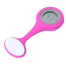 Pink Digital Nurse Watch Electric Hanging For Hospital Work