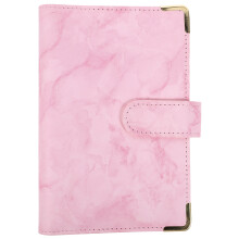 Protège-Cahier Budget Rose PU Sis Pour Usage