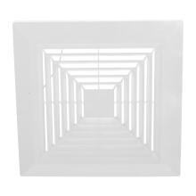 Bathroom Exhaust Fan Hood Square Cover Ventilation Grille Ceiling
