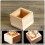 1pc Sake Cup Holder Polished Wood Traditional Design 4