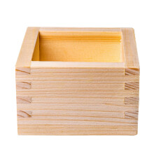 1pc Sake Cup Holder Polished Wood Traditional Design