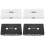4pcs Blank Cassette Tape Empty Audio Tape Set 10