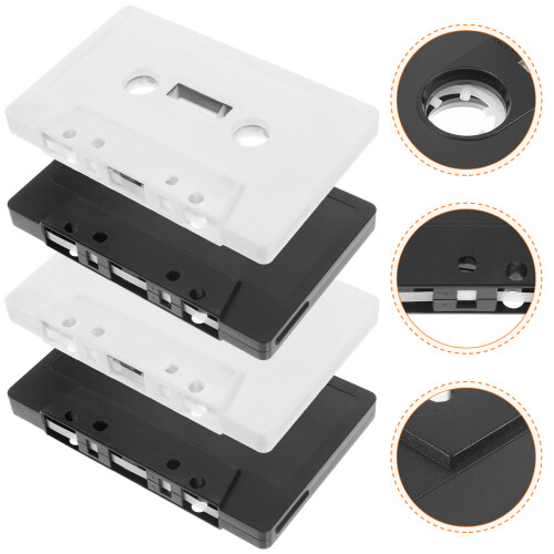 4pcs Blank Cassette Tape Empty Audio Tape Set 2