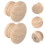 12Pcs Wood Material Drawer Knobs Stylish Khaki Handles for Cabinets 11