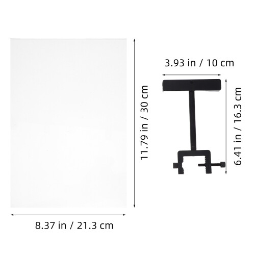 Merchandise Tag Holder Promotion Display Rack Clip Transparent 1