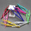 False Eyelash Applicator Plastic Tweezers 24pcs 8