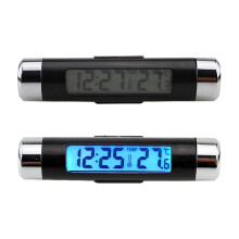 Clock With Year Display And Night Temperature Reading