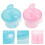 Formula Powder Container Nontoxic Portable Outdoor Use 3pcs 3