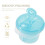 Formula Powder Container Nontoxic Portable Outdoor Use 3pcs 6