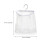 Hanging Mesh Bag White 2pcs 11.4x11.4x0.4in Polyester 3