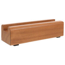 Brown Wood Floor Mirror Stand Holder For Large Mirror Frames