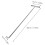 2pcs Roll Up Door Hook Stainless Steel For Pulling Tasks 11