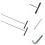 2pcs Roll Up Door Hook Stainless Steel For Pulling Tasks 3