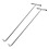 2pcs Roll Up Door Hook Stainless Steel For Pulling Tasks 2