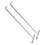 2pcs Roll Up Door Hook Stainless Steel For Pulling Tasks 4