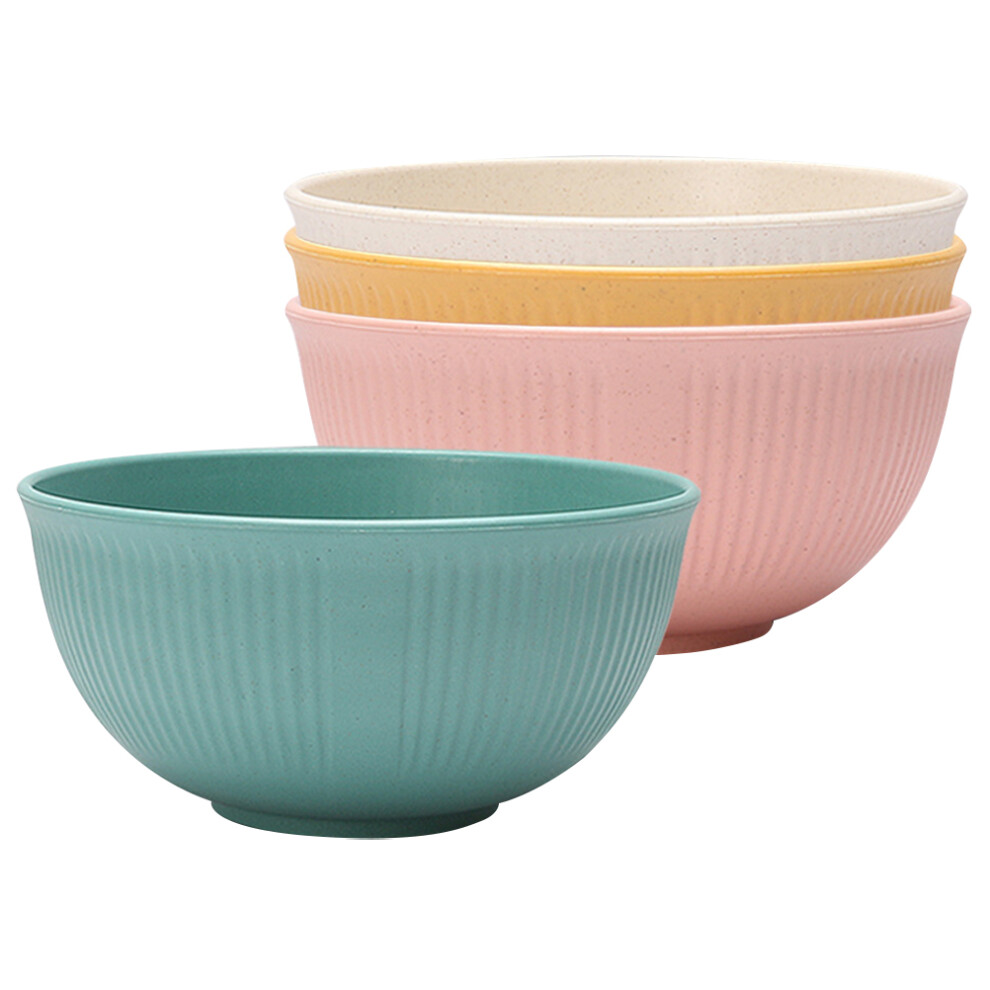 4pcs Straw Bowl Asia Vintage-image-OPC-PK8DTJ2-NEW