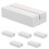 Table Decoration Wood Name Cards Base 6pcs 2.9inx1.4inx0.7in 3
