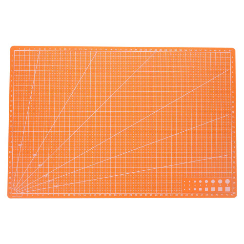 Double Sided Cutting Mats For Crafts Orange Pp 1pack