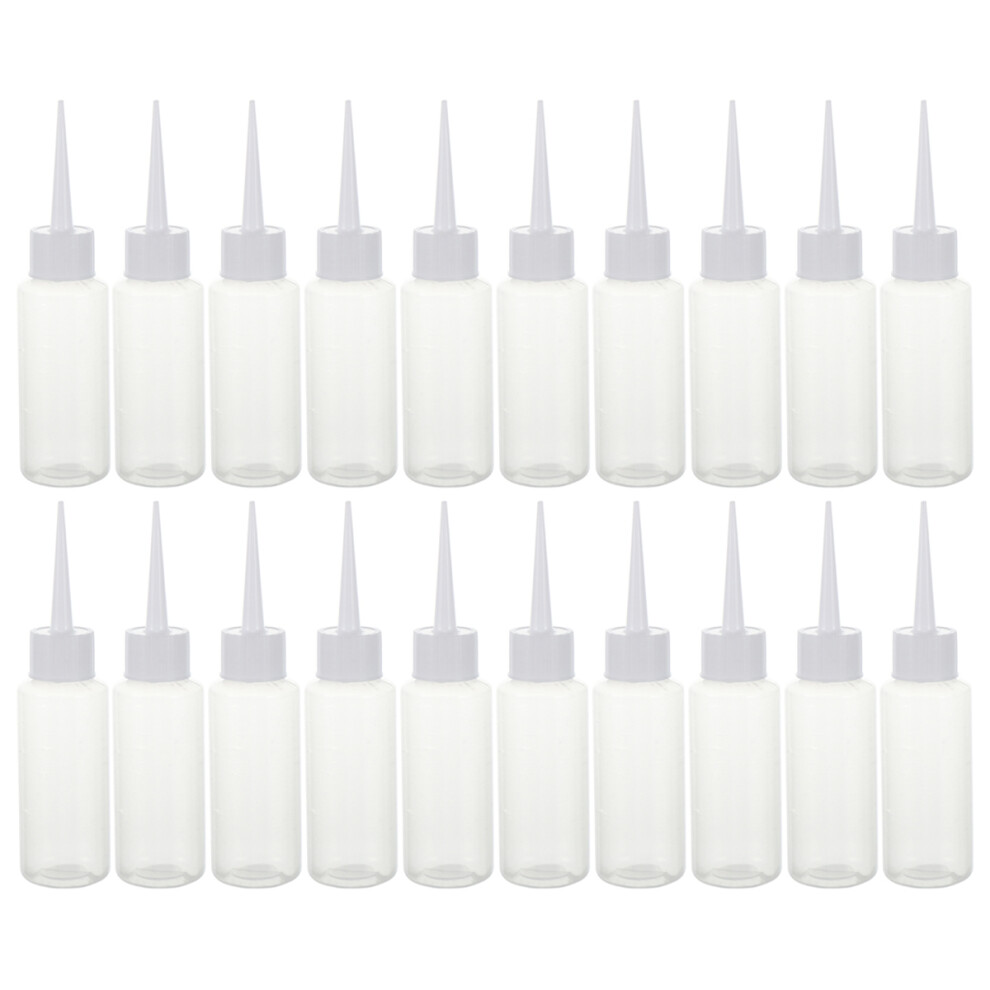 20 Pcs Squeezing Bottles Clear Caulking Bottles 50Ml Empty Ink Bottles 3162458355716