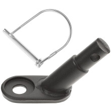 Zwarte Trailer Adapter Met Complete Trekhaak En Nylon Band